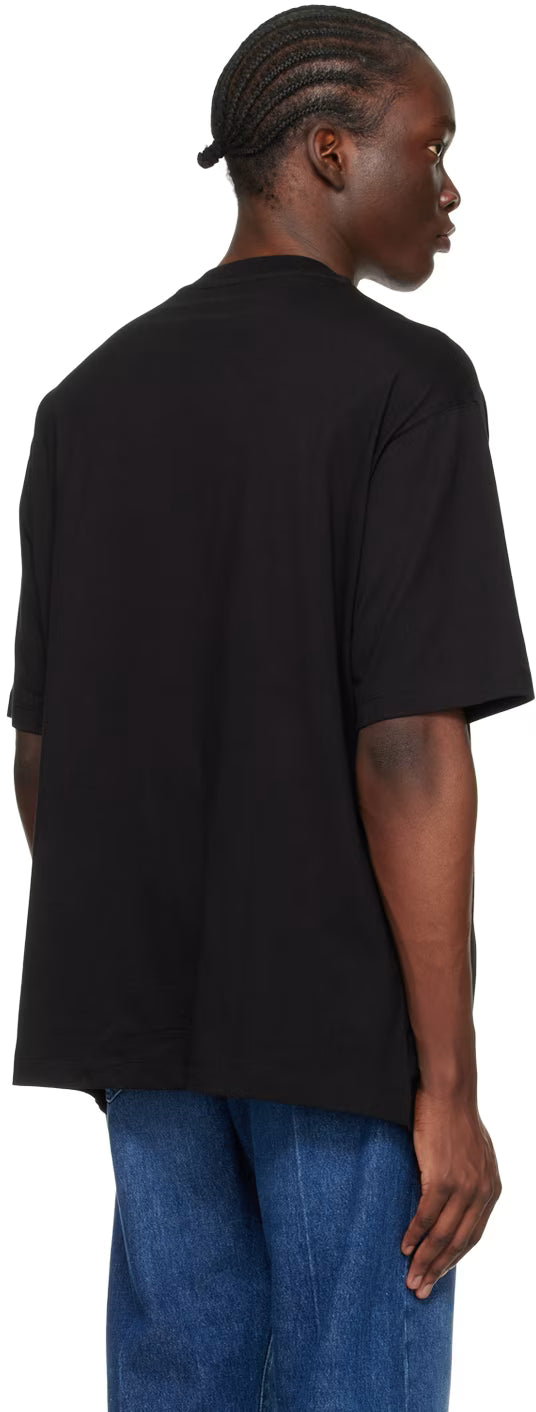 Black Upside Down T-Shirt