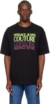 Black Upside Down T-Shirt