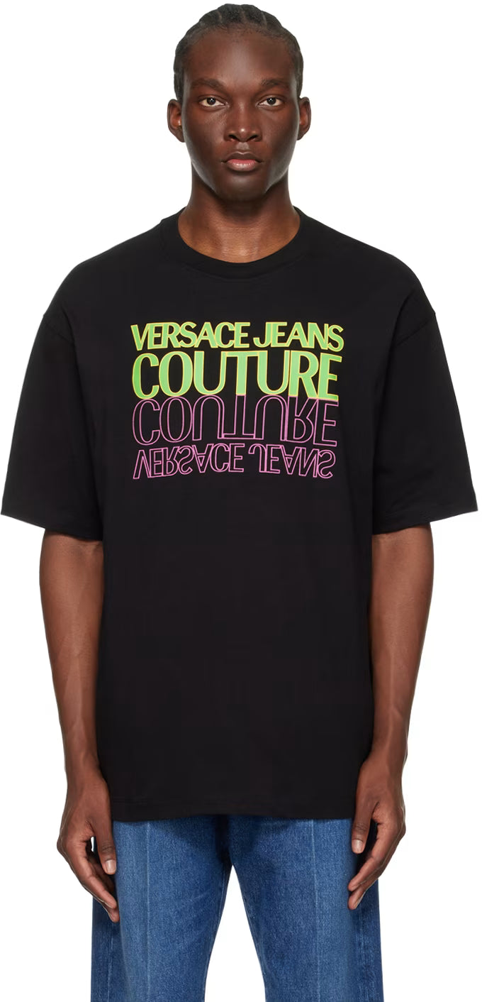 Black Upside Down T-Shirt
