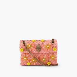 Mini Raffia Kensington Bag