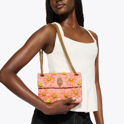 Mini Raffia Kensington Bag