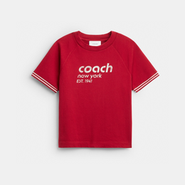 Raglan Jersey T-Shirt In Organic Cotton