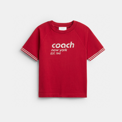 Raglan Jersey T-Shirt In Organic Cotton