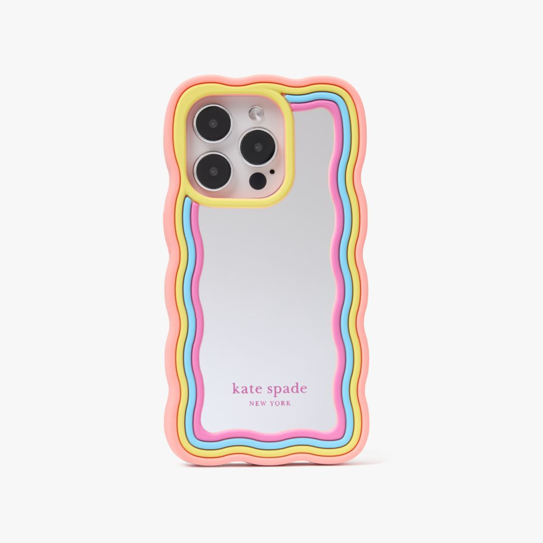 Rainbow Mirrored iPhone 15 Pro Case
