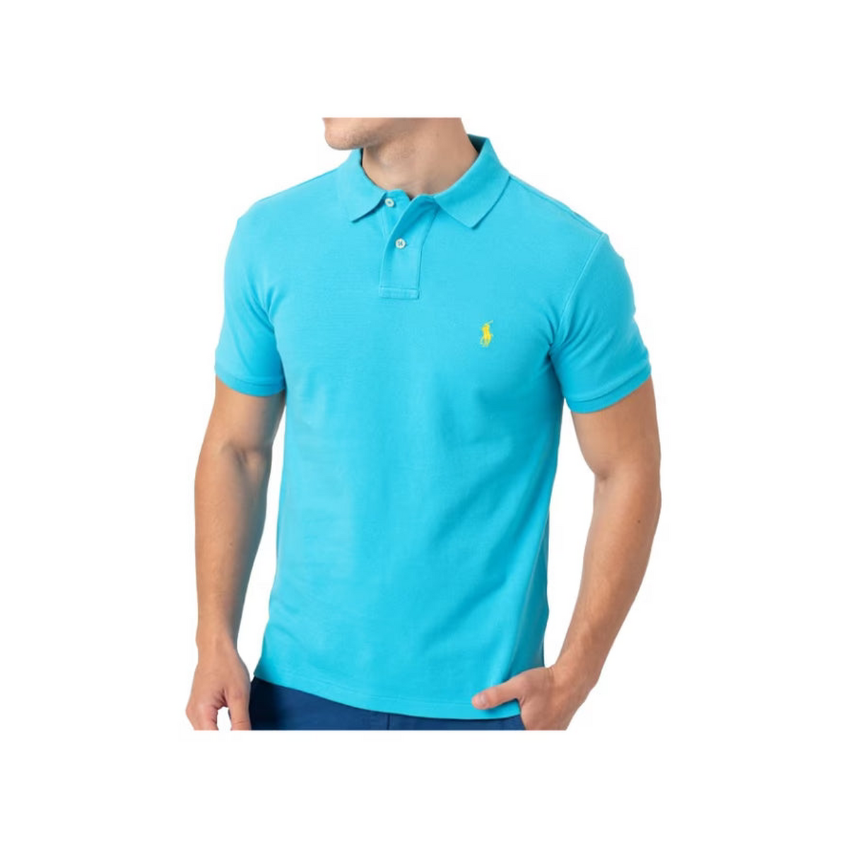 Ralph Lauren Cotton Mesh Polo Shirt