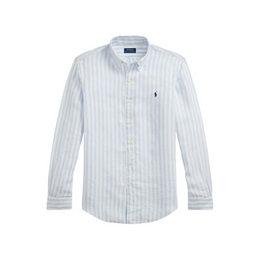 Ralph Lauren Custom Fit Striped Linen Shirt