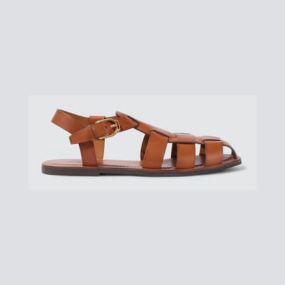 Leather fisherman sandals