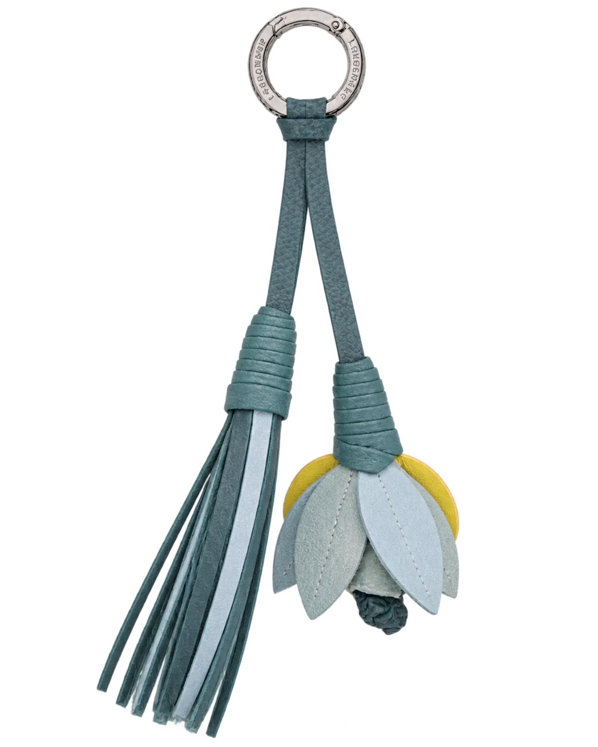 Re-Play Keyring Eucalyptus - Leather