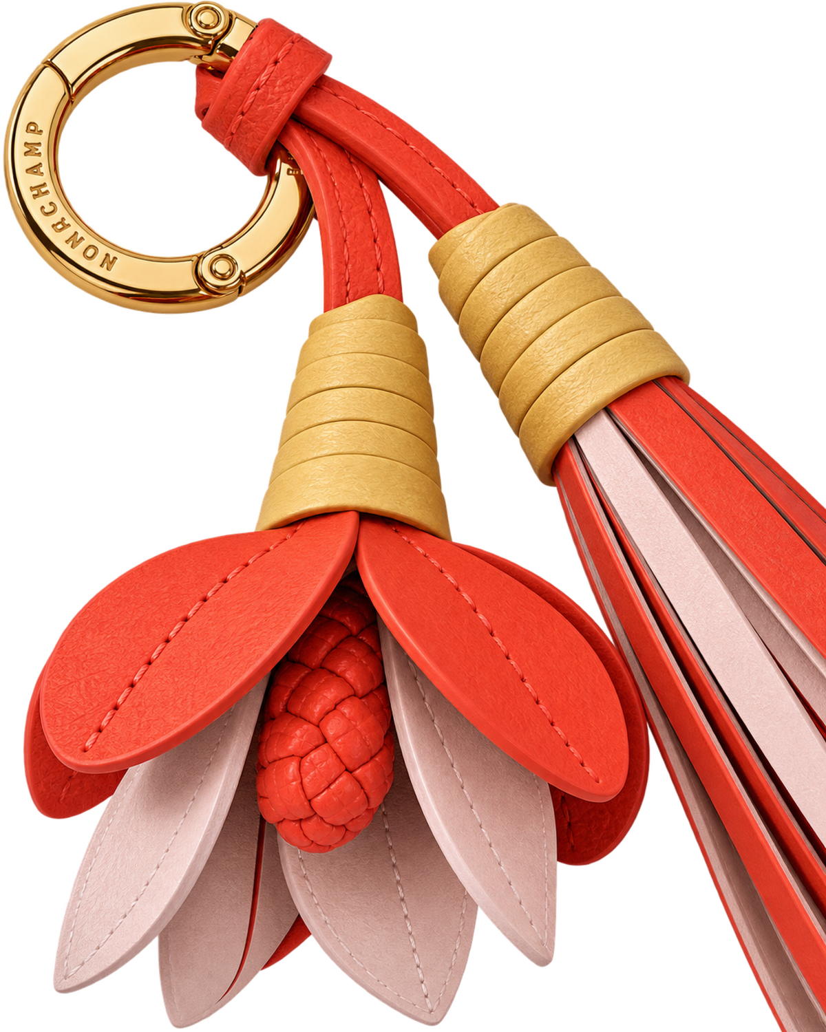 Re-Play Keyring Tomato - Leather