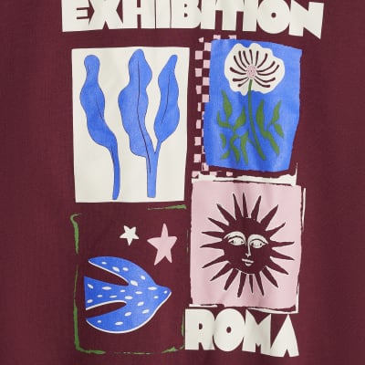 Red Exhibition Roma Sweatshirt