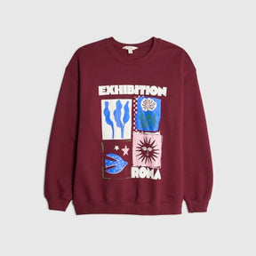 Red Exhibition Roma Sweatshirt