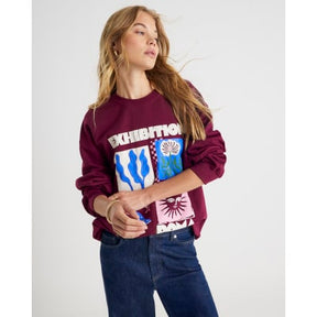 Red Exhibition Roma Sweatshirt