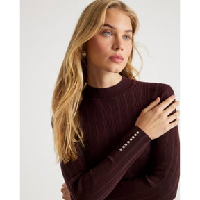 Red faux leather hybrid mini Dress