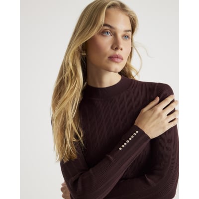 Red faux leather hybrid mini Dress