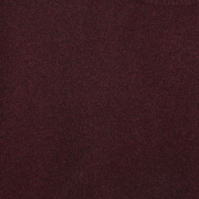 Red Knitted Crew Neck Jumper