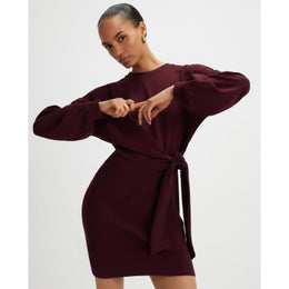 Red Knot Side Mini Dress