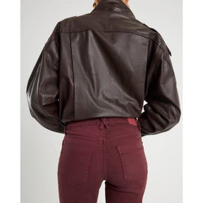 Red Mid Rise Bootcut Jeans