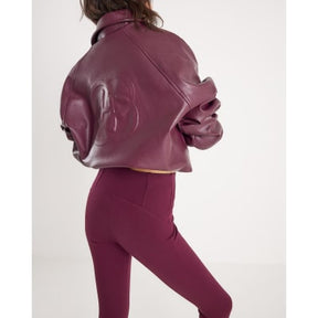 Red Ponte Leggings