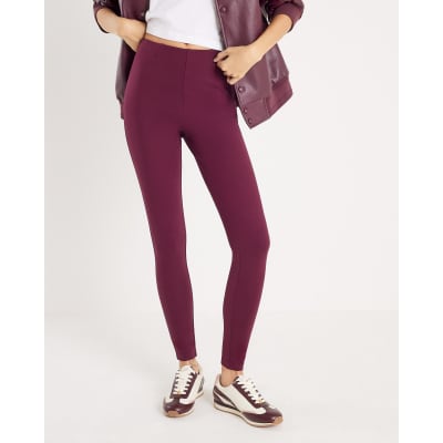 Red Ponte Leggings