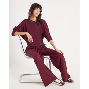 Red Premium Batwing Sweatshirt