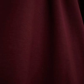 Red Premium High Waisted Wide Leg Joggers