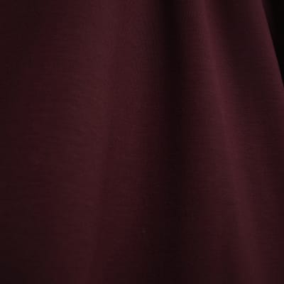 Red Premium High Waisted Wide Leg Joggers