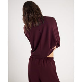 Red Premium High Waisted Wide Leg Joggers