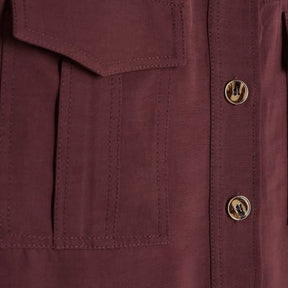 Red Premium Pocket Utility Shirt