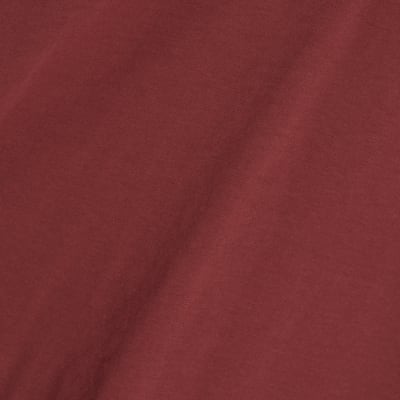 Red Premium Ruched Shoulder T-shirt