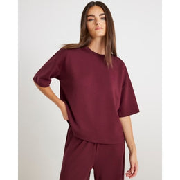 Red Premium Short Sleeve Boxy T-Shirt