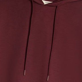 Red Premium Short Sleeve Hooded Top