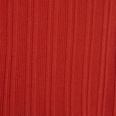 Red Ribbed Knitted Vest Top