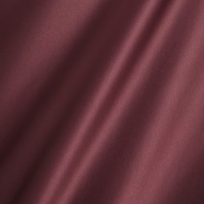 Red Satin Maxi Skirt