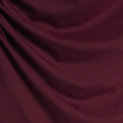 Red Sleeveless Twist Drape Top