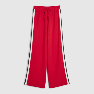 Red Tape Side Drawstring Wide Leg Joggers
