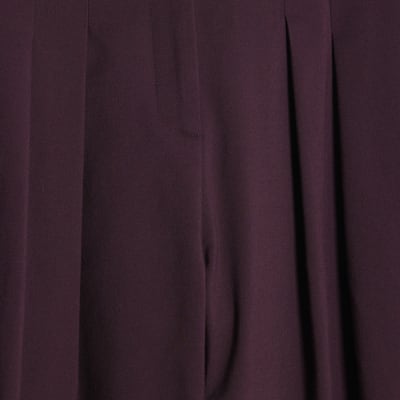 Red Wide Leg Trousers