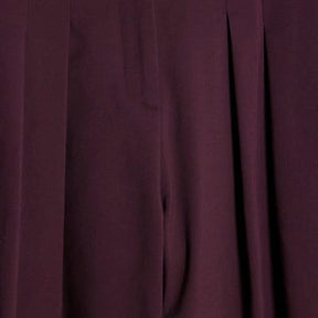 Red Wide Leg Trousers