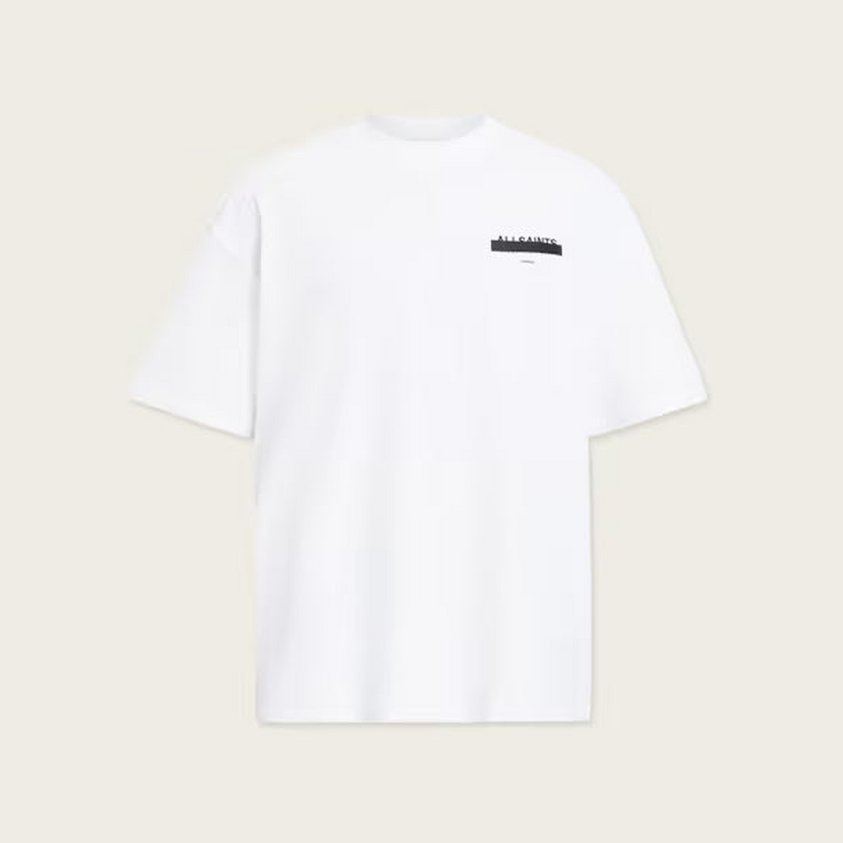 Redact Oversized Embroidered Logo T-Shirt