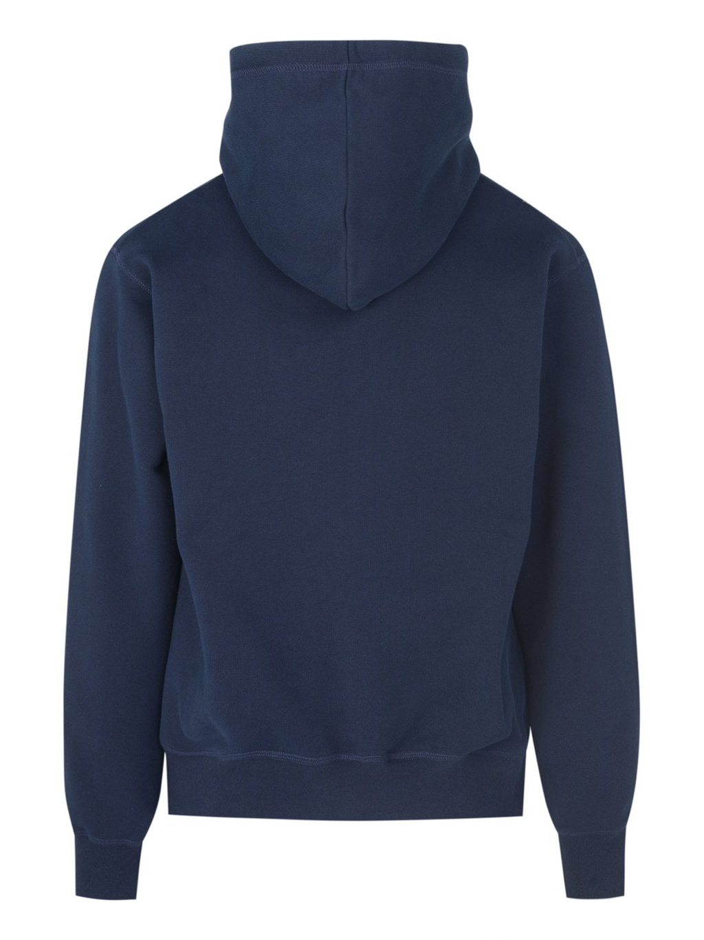 Dsquared2 Red Maple Leaf Printed Hoodie in Navy