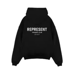 Represent Owner's Club Hoodie Black