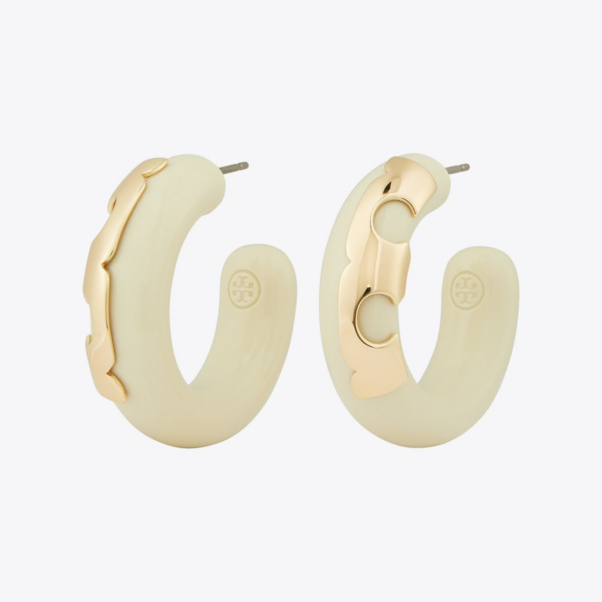Resin Hoop Earrings