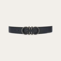 Reversible and adjustable Gancini belt