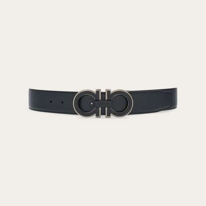Reversible and adjustable Gancini belt