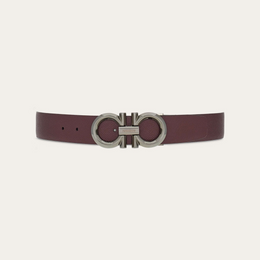 Reversible and adjustable Gancini belt