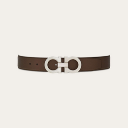Reversible and adjustable Gancini belt