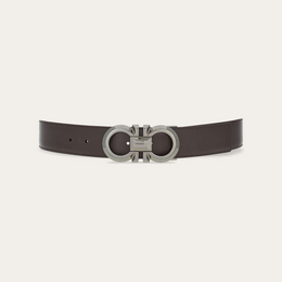 Reversible and adjustable Gancini belt