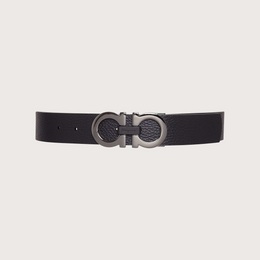 Reversible and adjustable Gancini belt