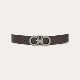 Reversible and adjustable Gancini belt