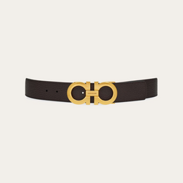 Reversible and adjustable Gancini belt