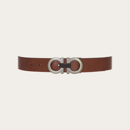 Reversible and adjustable Gancini belt